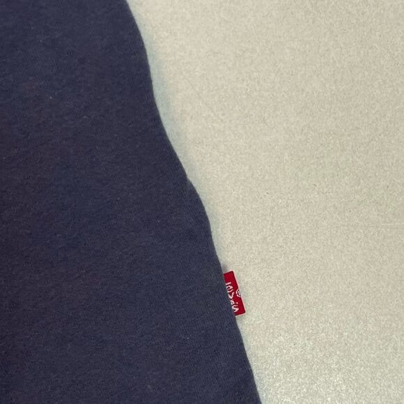 Levi's Talk As You Walk Graphic T-shirt Men Medium Oversized Blue Short Sleeve - Picture 4 of 7